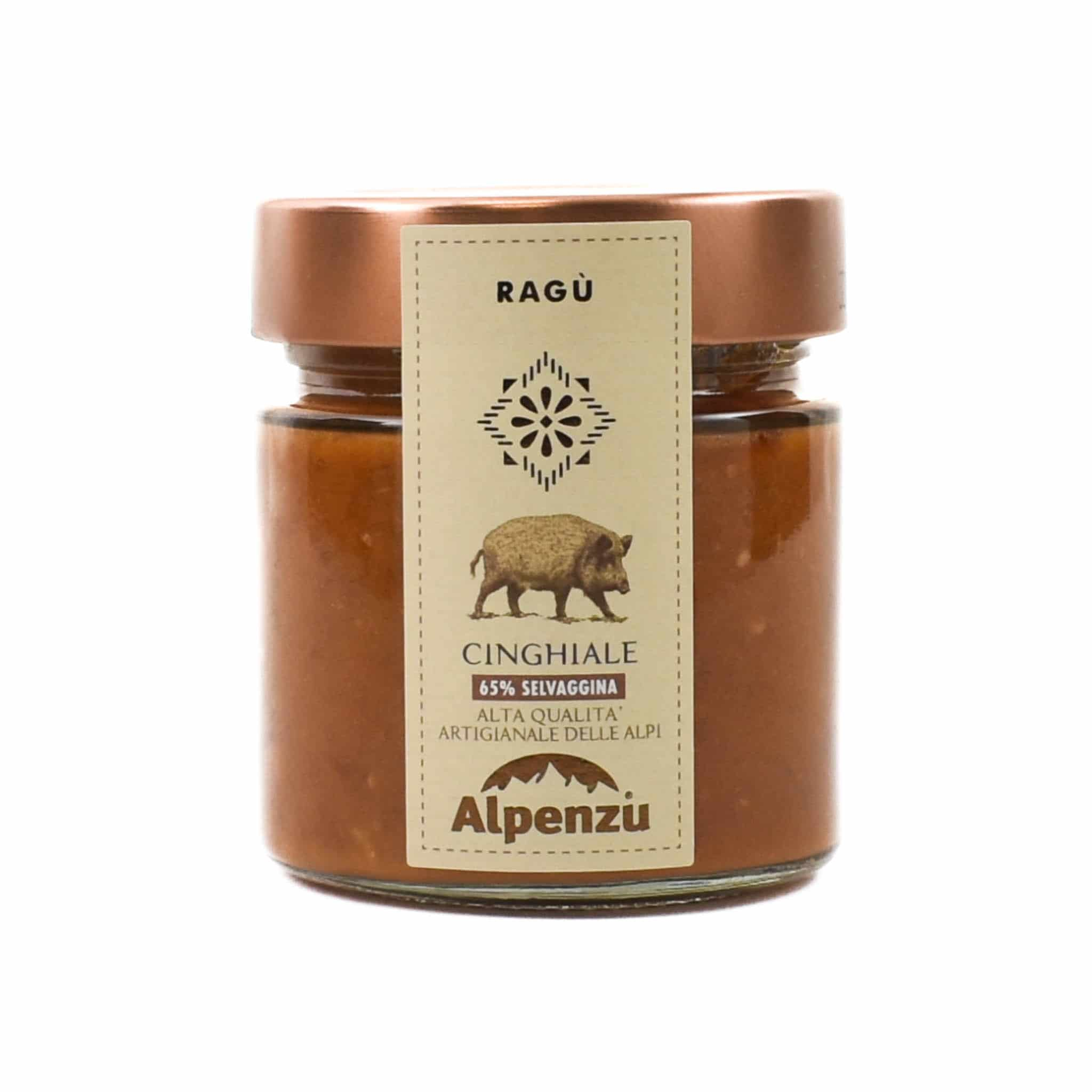 Alpenzu Wild Boar Ragu, 225g