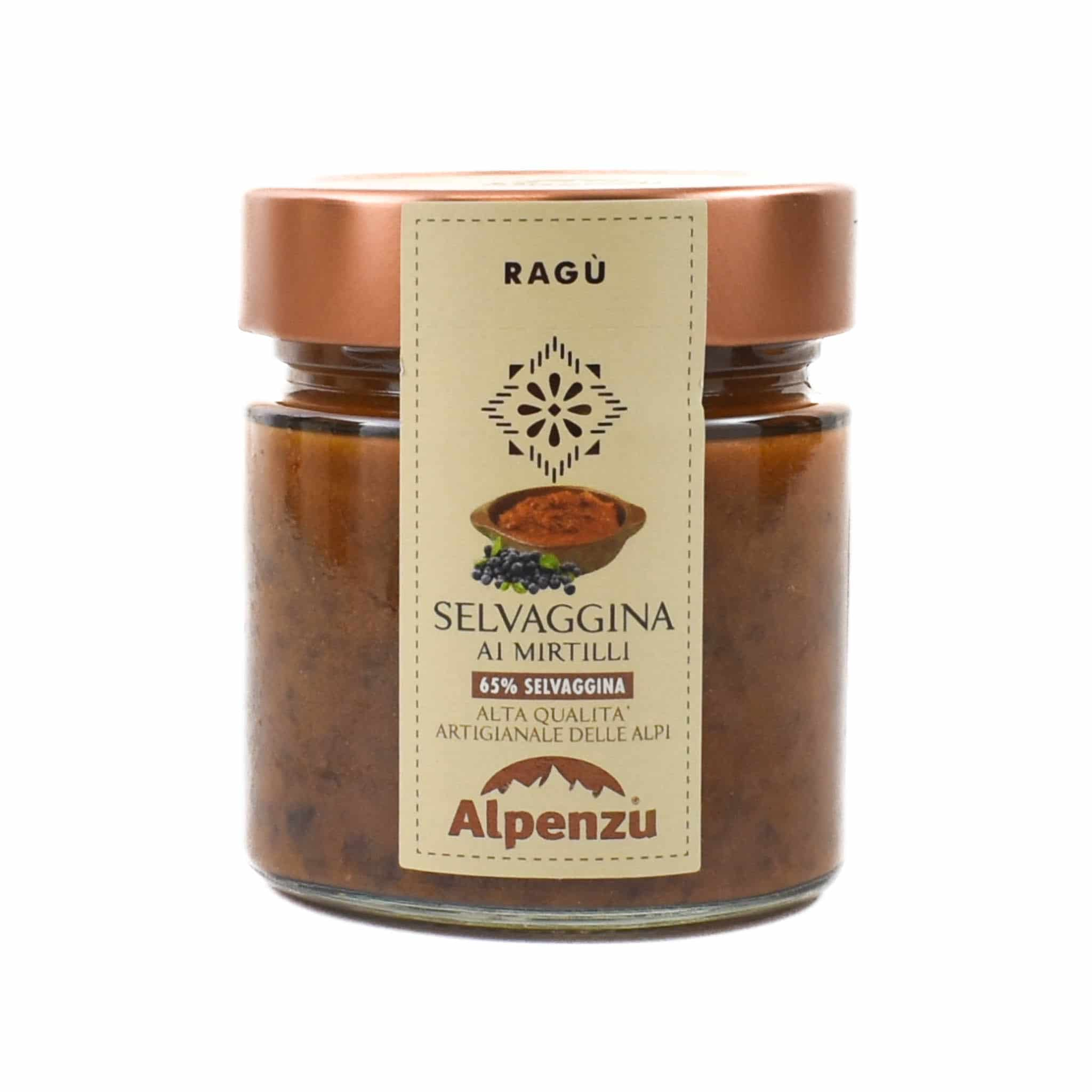 Alpenzu Game & Blueberry Ragu, 225g