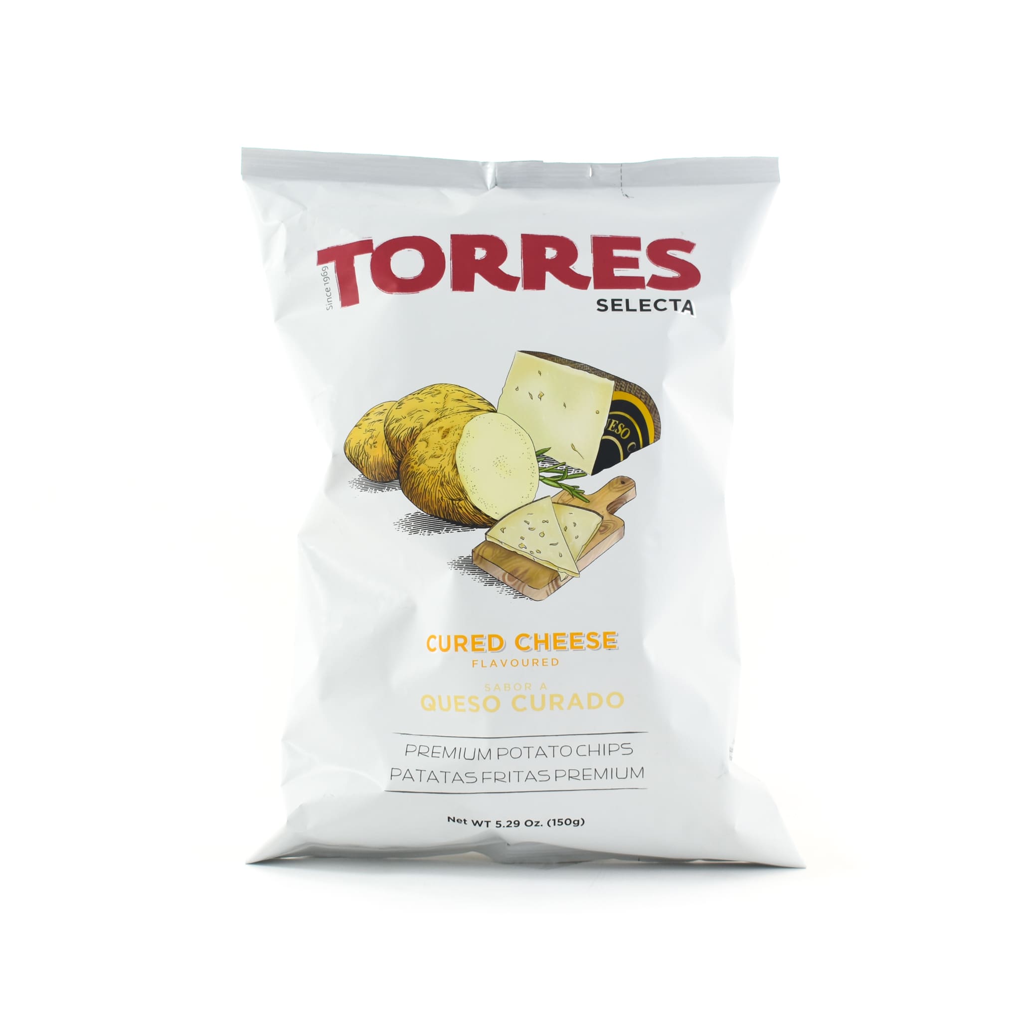 Torres Cured Cheese Crisps 150g