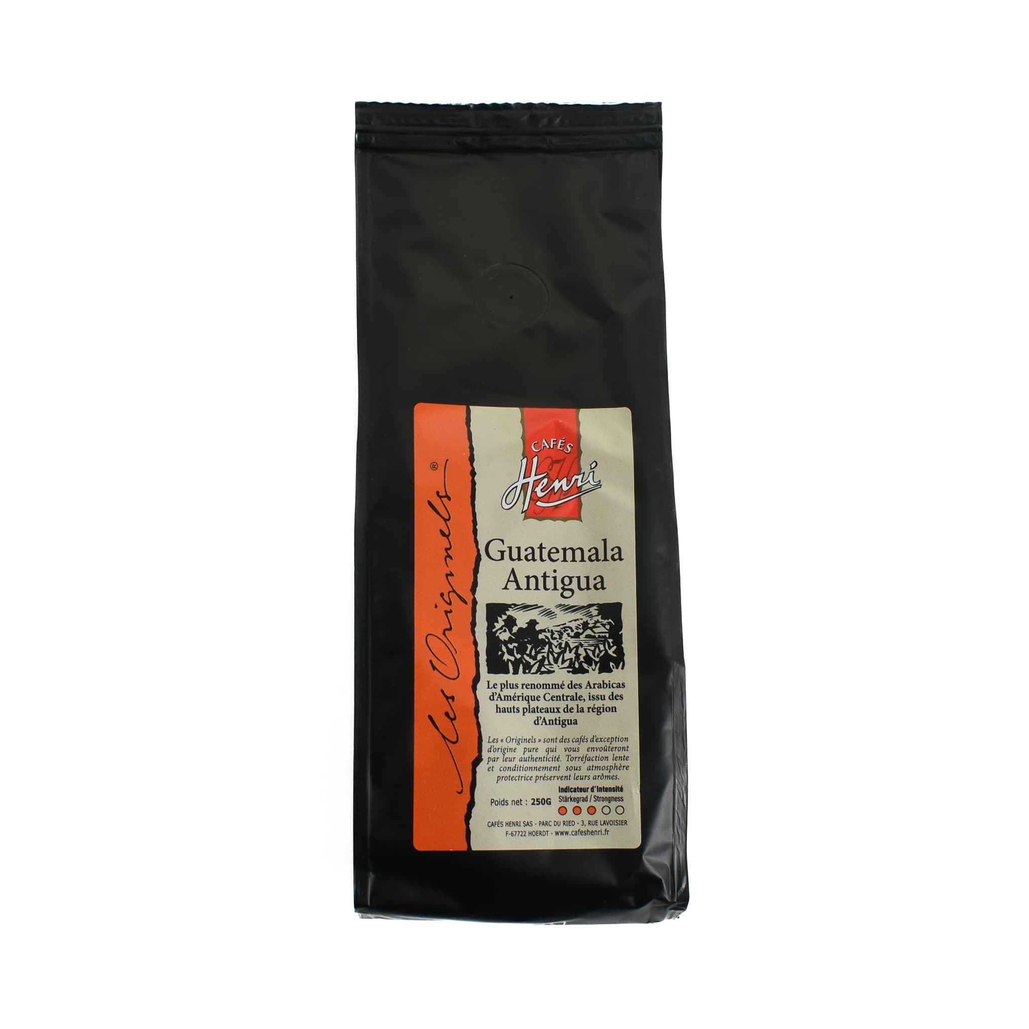 Cafes Henri Guatemala Antigua Ground Coffee, 250g