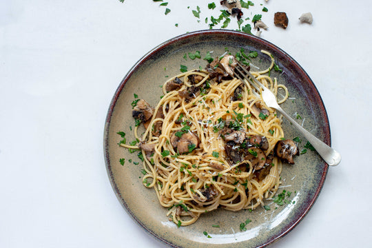 Mushroom 'Carbonara' Recipe