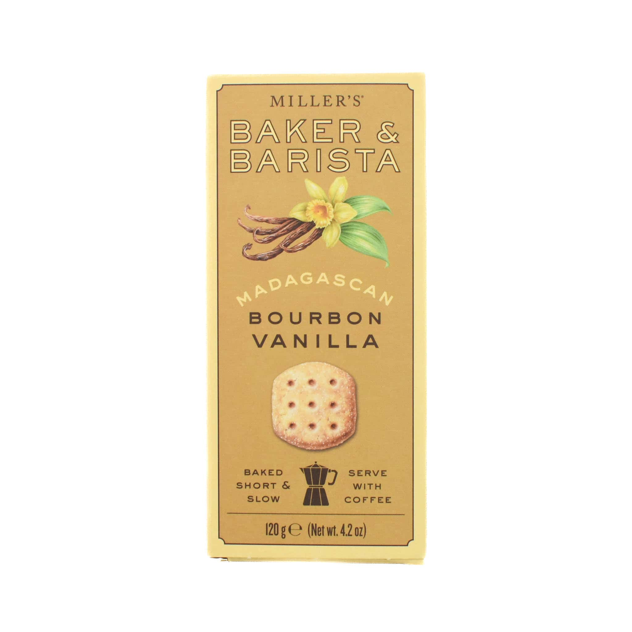 Madagascan Bourbon Vanilla Biscuits, 120g