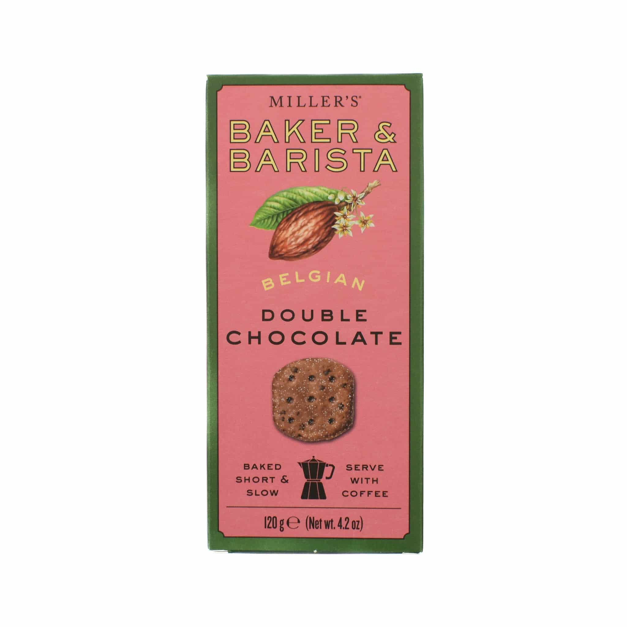 Belgian Double Chocolate Biscuits, 120g