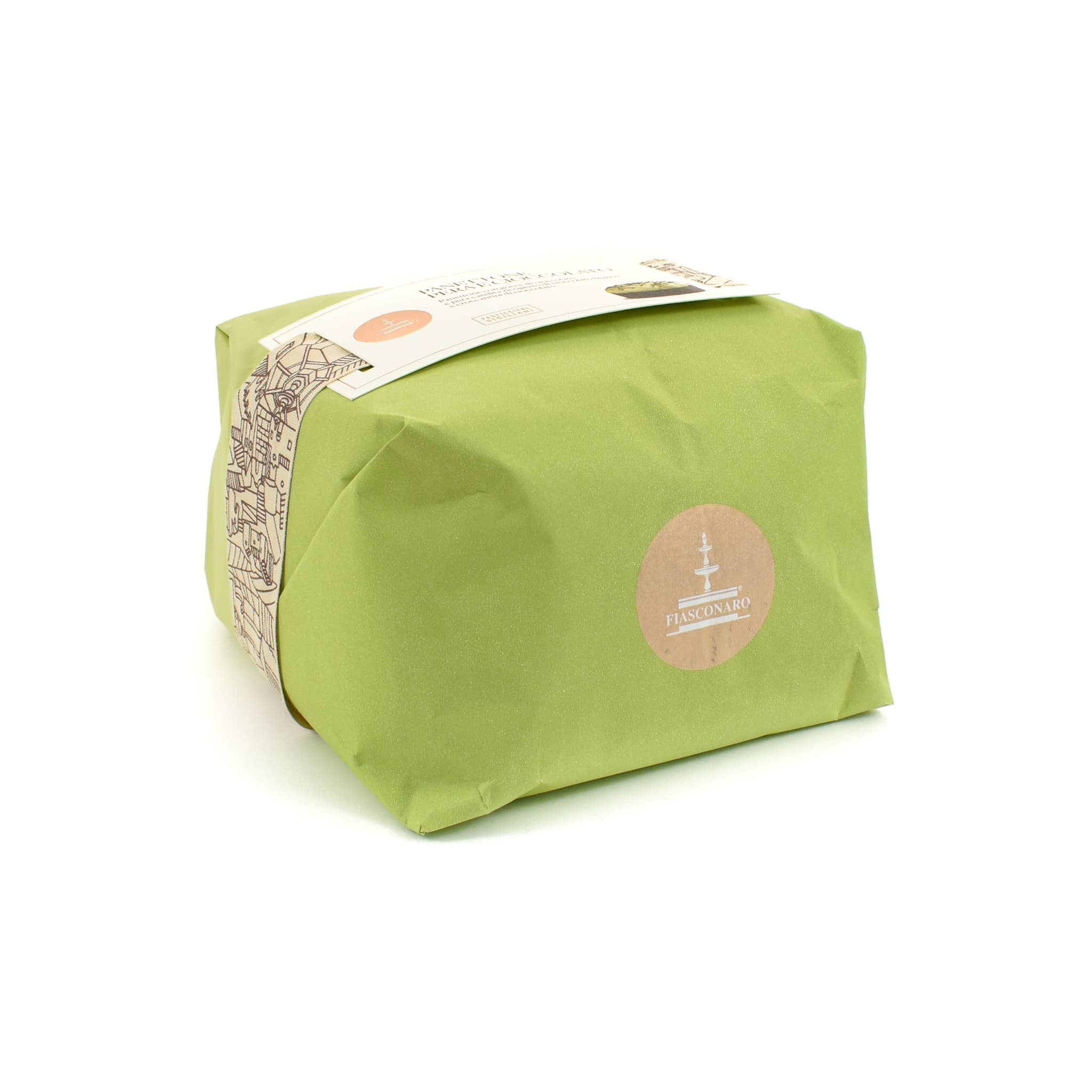 Fiasconaro Pear & Chocolate Handwrapped Panettone 750g wrapped panettone