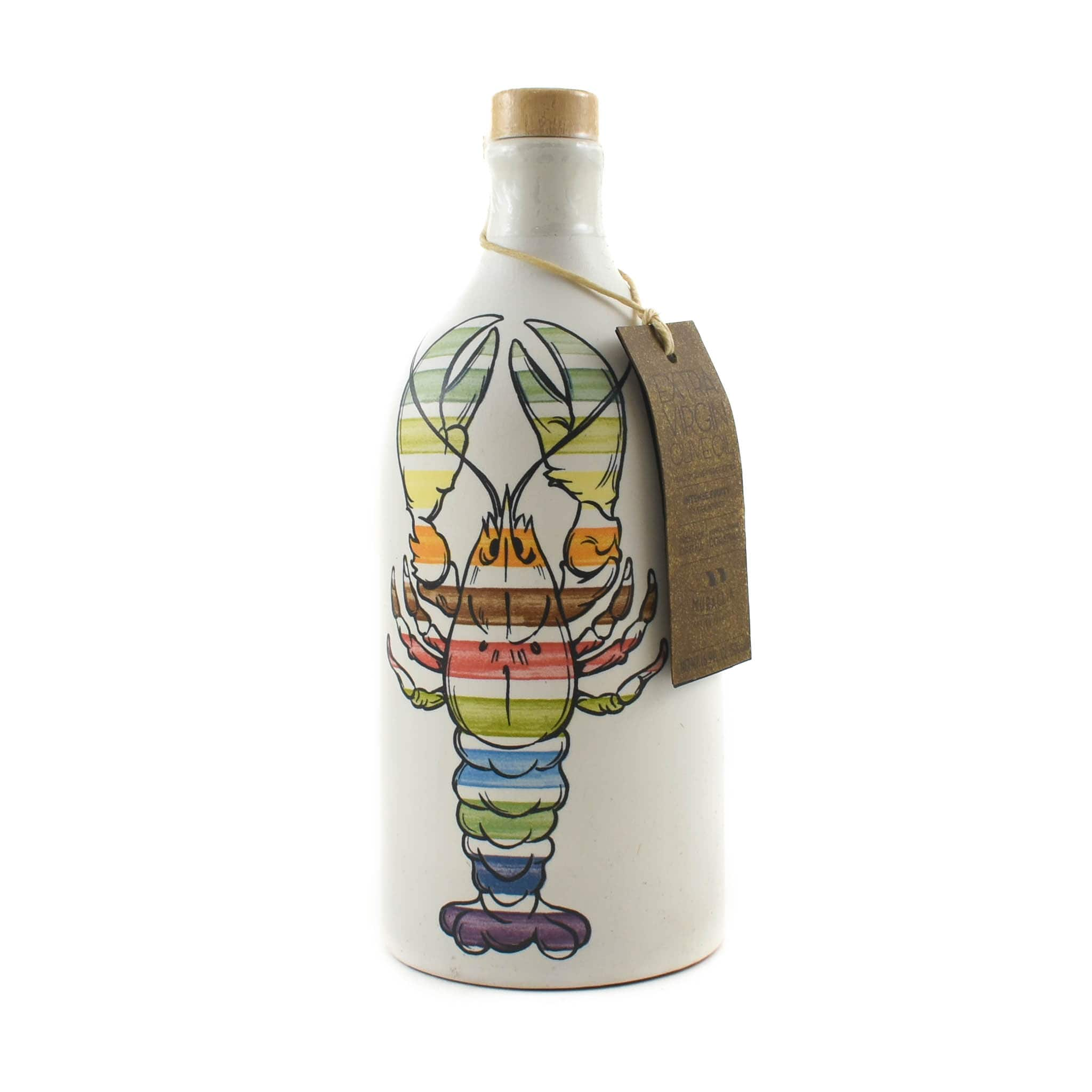 Intense Fruity Extra Virgin Olive Oil in Lobster Terracotta Bottle, 500ml