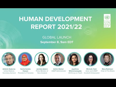Global launch of Human Development Report 2021/22