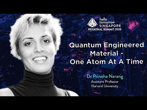 Quantum Engineered One Atom at a Time | Dr. Prineha Narang