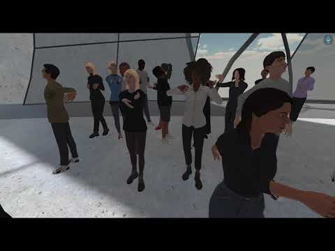 Stanford "Virtual People" class in the Metaverse.
