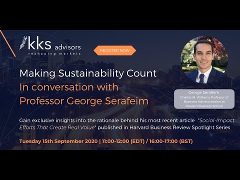 Making Sustainability Count: In Conversation with Professor George Serafeim