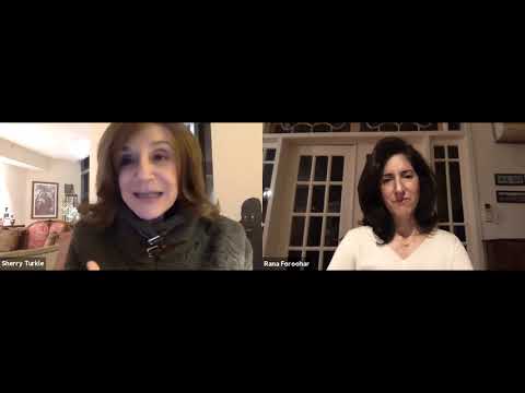 Sherry Turkle discusses "The Empathy Diaries" with Rana Foroohar