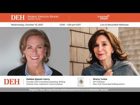 DEH Speaker Series ~ Debbie Epstein Henry Interview of Sherry Turkle (Clip)