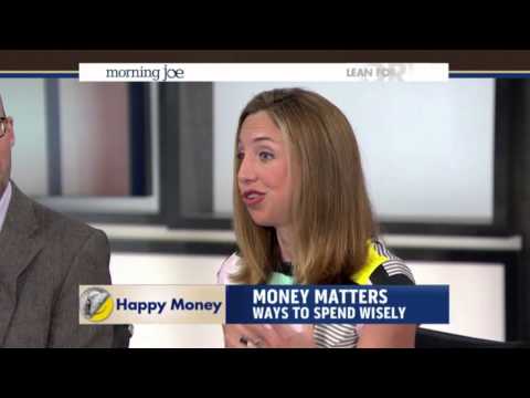 UBC Psych prof Elizabeth Dunn talks Happy Money on MSNBC