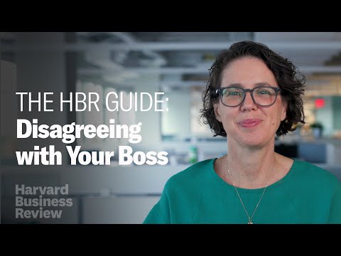 How to Disagree with Someone More Powerful: The Harvard Business Review Guide
