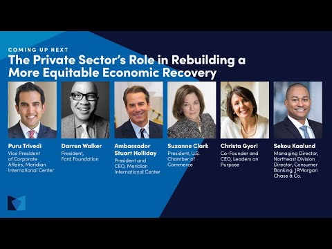 The Private Sector’s Role in Rebuilding a More Equitable Economic Recovery