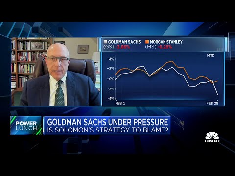 Goldman Sachs' David Solomon is distracted, says Dartmouth Professor Paul Argenti