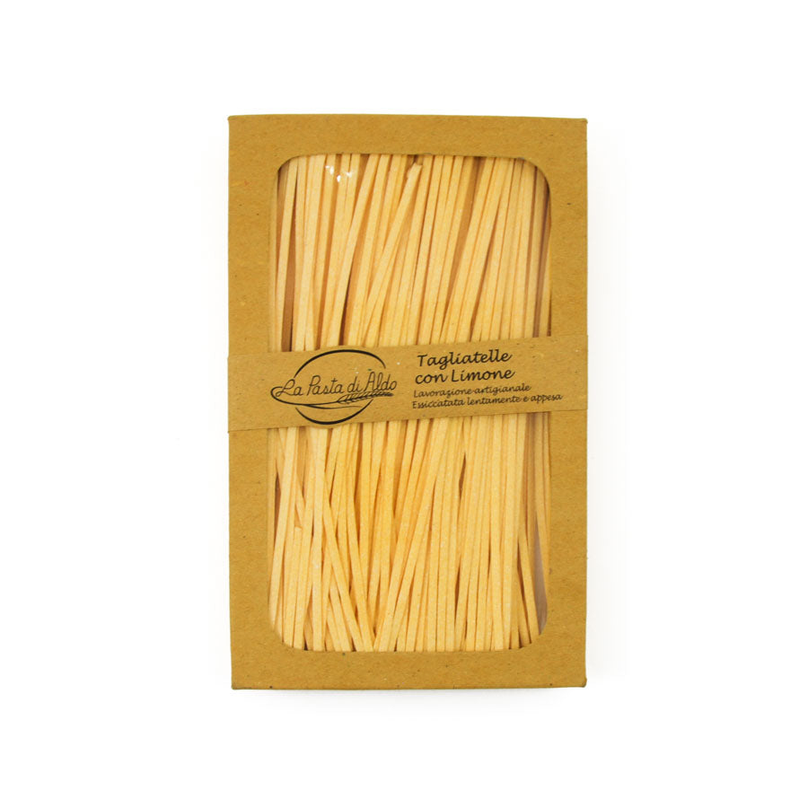 Pasta di Aldo Pasta Di Aldo Tagliatelle Egg Pasta with Lemon 250g Ingredients Pasta Rice & Noodles Pasta Italian Food