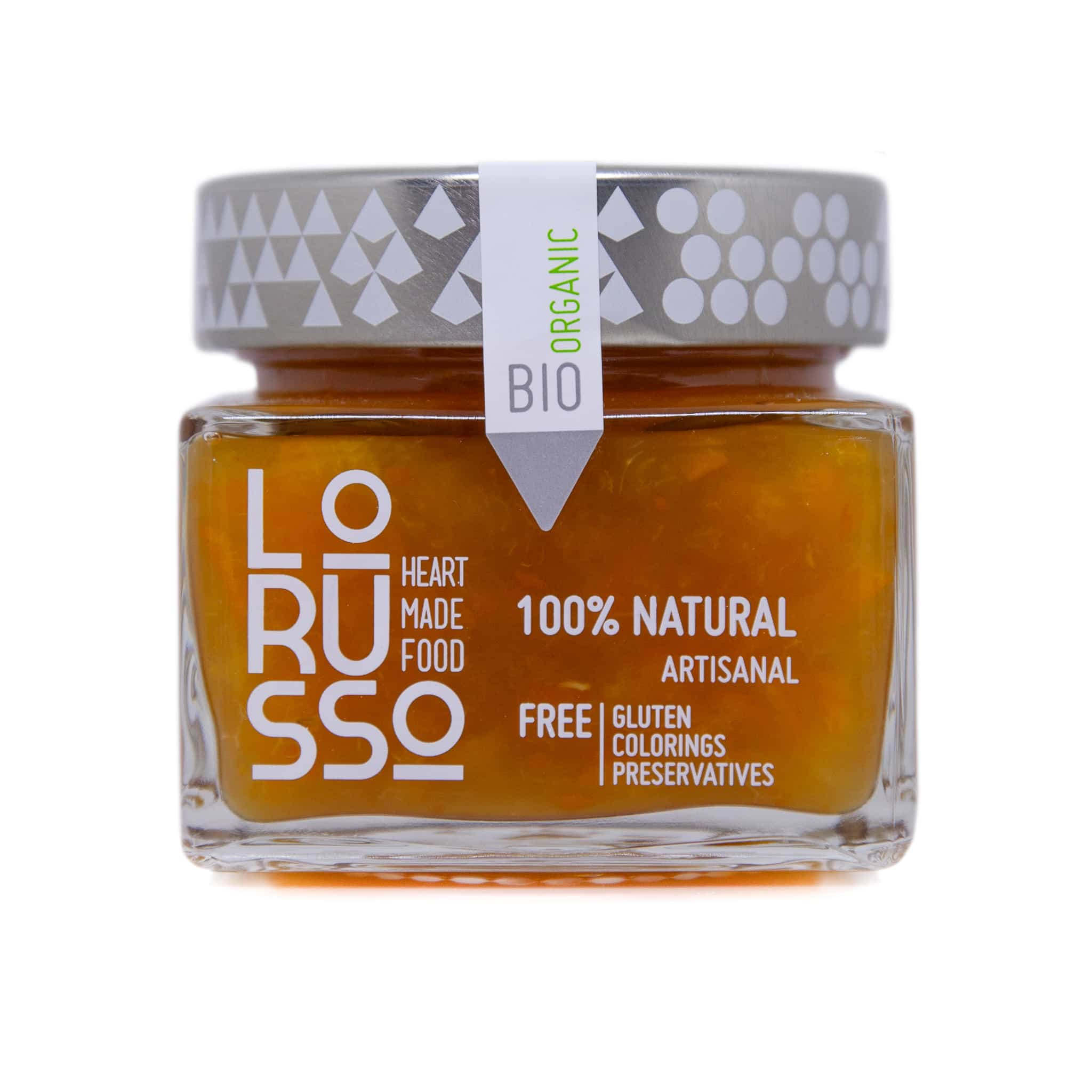 LoRUSSo Organic Artisanal Bitter Orange Jam, 305g