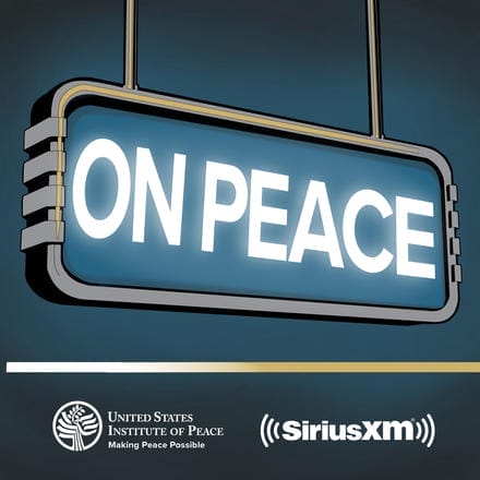 On Peace Podcast Logo 2024