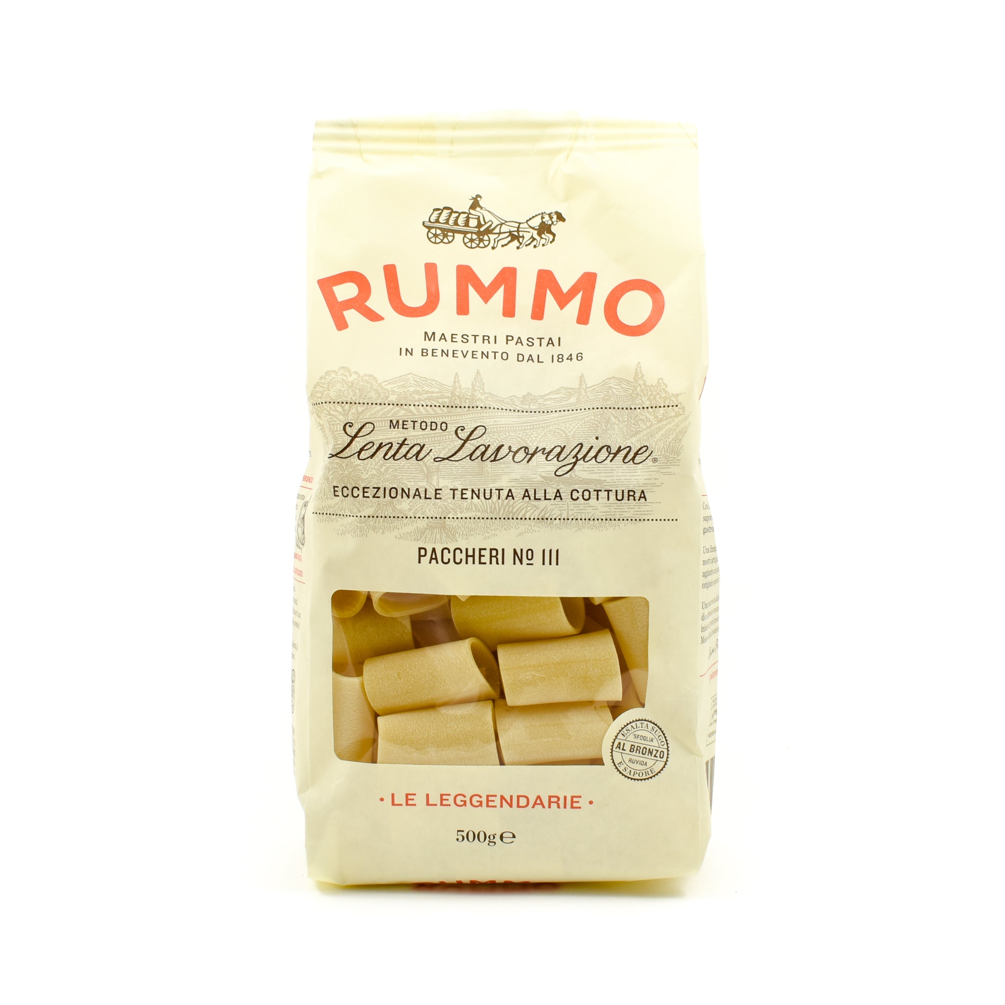 Rummo Paccheri 500g Ingredients Pasta Rice & Noodles Pasta Italian Food