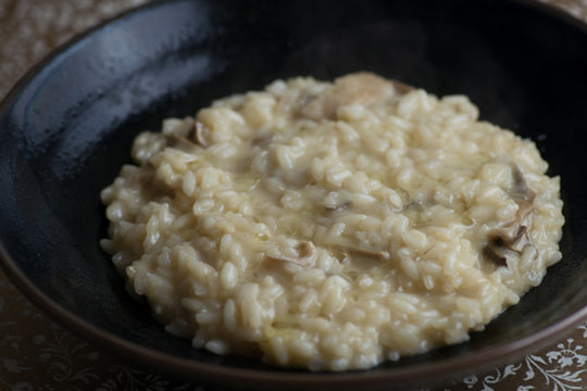 Mushroom Risotto With Truffle Oil Recipe