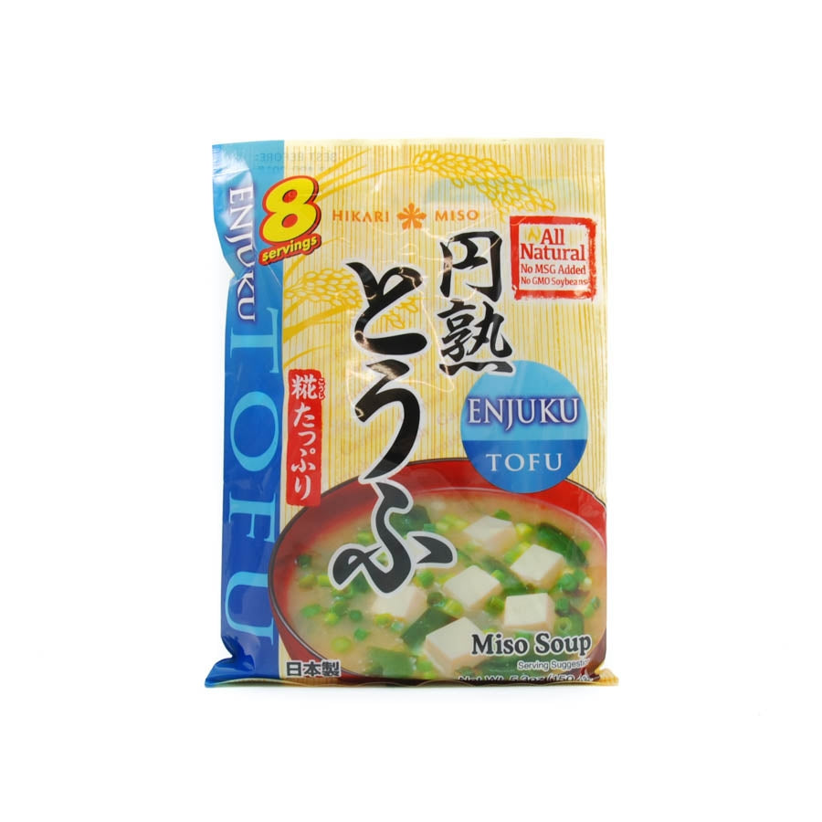 Hikari Instant Miso Soup With Tofu 8 x 22g servings Ingredients Seasonings Japanese Food