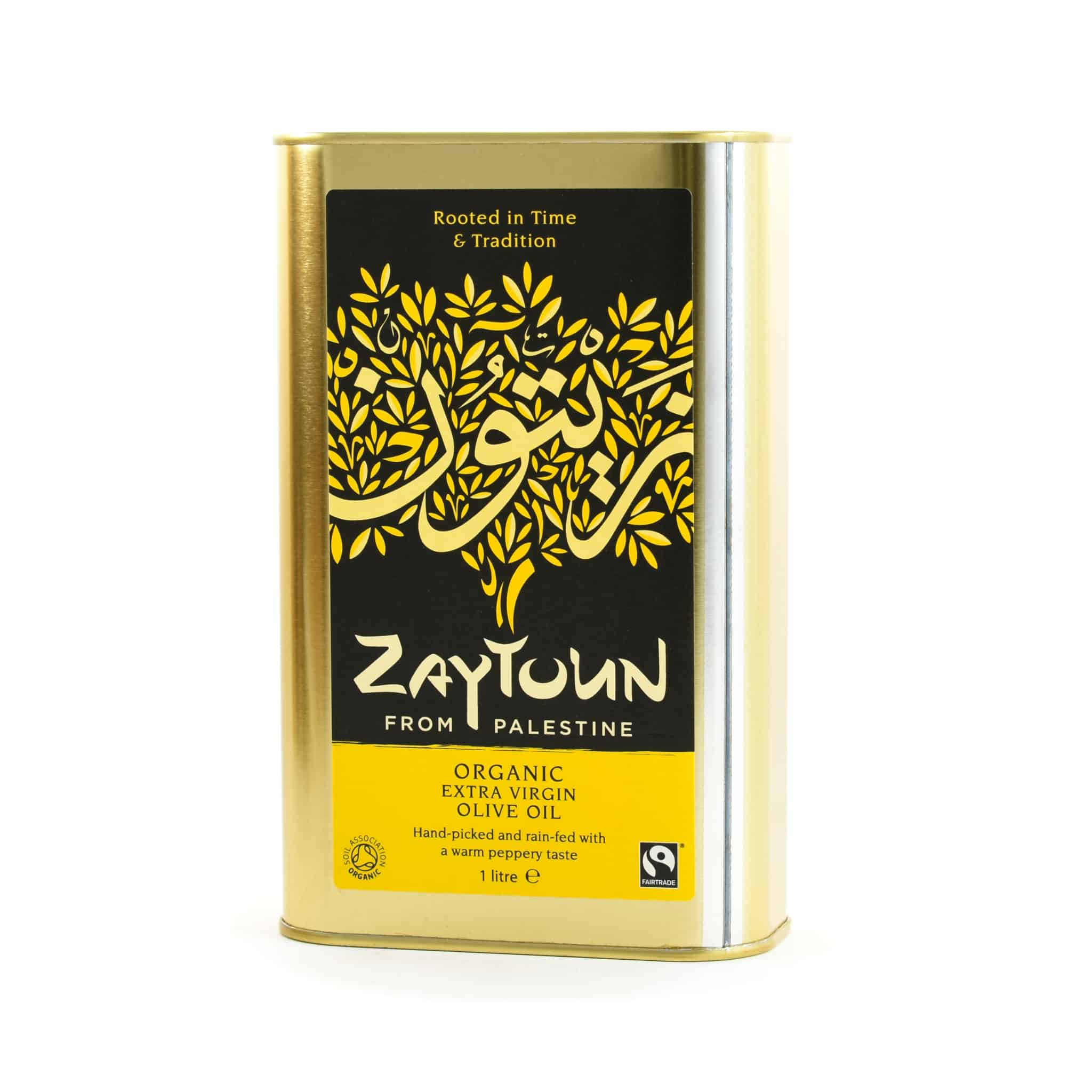 Zaytoun Organic Extra Virgin Olive Oil 1L