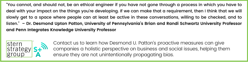 Desmond Upton Patton - Pioneering Social Scientist and Social Worker Whose Frameworks for Designing Ethical AI Ensure Well-Being for Diverse Communities and Organizational Cultures