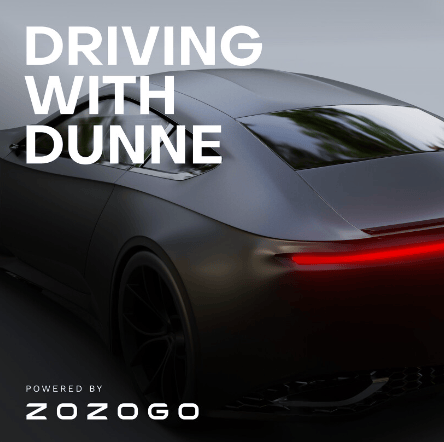 Driving with Dunne Podcase Logo 2022