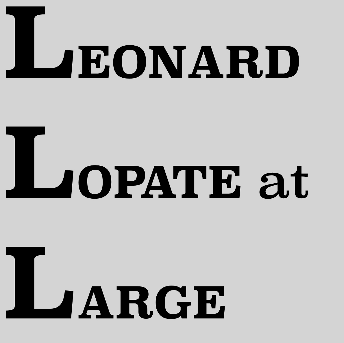 Leonard Lopati at Large logo