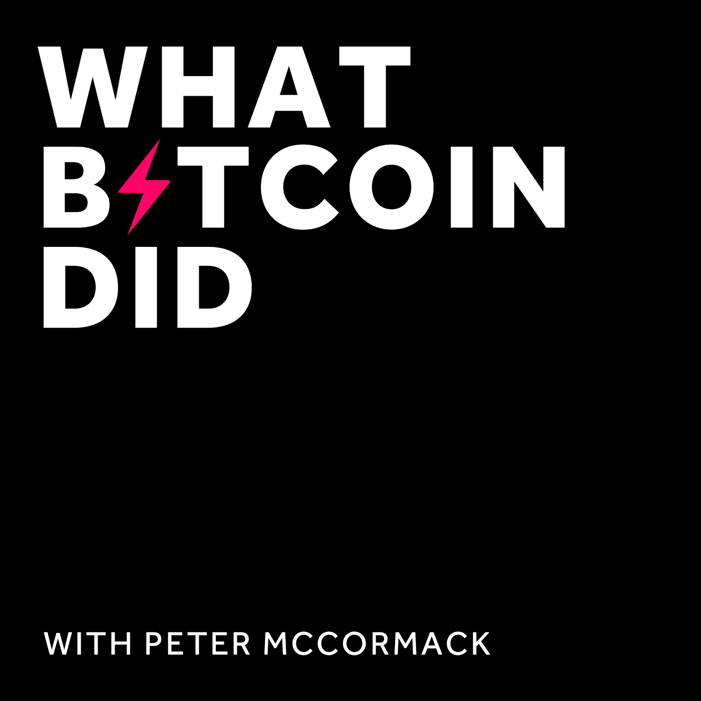 What Bitcoin Did Podcast Logo 2022